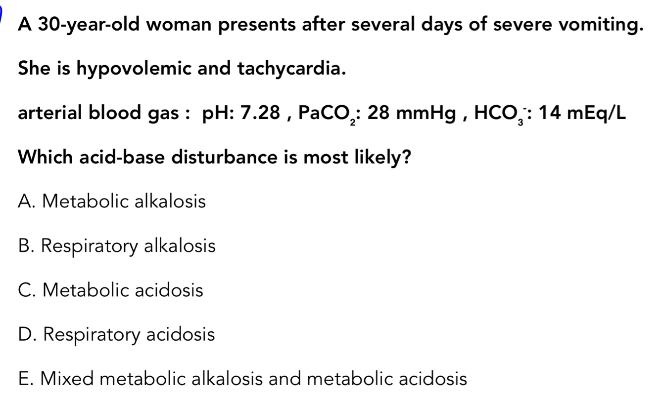 Read more about the article Acid-Base Disorder | NL1 เมษายน 2568