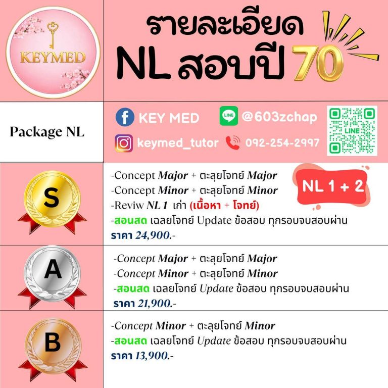 ติว NL ขั้นที่ 1 ปี 2570